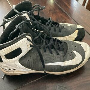 Nike Black and White Kids Sneakers